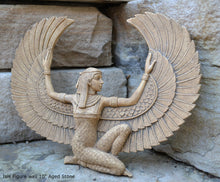 Load image into Gallery viewer, Egyptian Isis Figure wall Sculpture Statue plaque www.Neo-Mfg.com 10" home decor p5