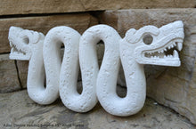 Load image into Gallery viewer, History Aztec Double Headed Serpent Maya Artifact Carved Sculpture Statue 16.25" www.Neo-Mfg.com