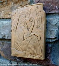 Load image into Gallery viewer, Egyptian Ramesses Ramses II child stele wall plaque Sculpture museum reproduction art 6" www.Neo-Mfg.com home decor