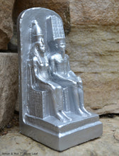 Load image into Gallery viewer, Egyptian God Amun & Mut Sculpture museum reproduction art 7" www.Neo-Mfg.com home decor