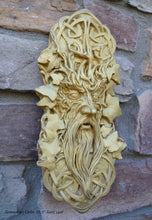 Load image into Gallery viewer, Nature Greenman Celtic Green man wall relief www.Neo-Mfg.com 10" j17