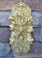 Load image into Gallery viewer, Nature Greenman Celtic Green man wall relief www.Neo-Mfg.com 10" j17
