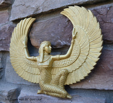 Load image into Gallery viewer, Egyptian Isis Figure wall Sculpture Statue plaque www.Neo-Mfg.com 10" home decor p5