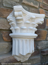 Load image into Gallery viewer, Roman Greek Wall Corinthian Column plaque Fragment relief www.Neo-Mfg.com 16" each