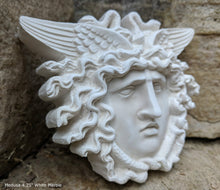 Load image into Gallery viewer, Medusa Gorgon bust Sculpture wall plaque www.Neo-Mfg.com 4&quot; home decor Museum Reproduction
