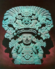 Load image into Gallery viewer, History Aztec Maya Mesoamerica God of Corn Zapotec Deity Vessel Sculpture Statue www.Neo-Mfg.com 8"