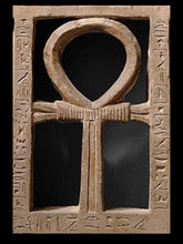 Load image into Gallery viewer, Egyptian Senebef Ankh Sculpture carving wall plaque 9" www.Neo-Mfg.com home decor d28