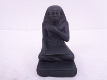 Load image into Gallery viewer, Egyptian Scribe seated sitting statue Sculpture 6.5" www.Neo-Mfg.com museum reproduction
