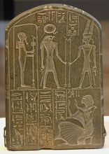 Load image into Gallery viewer, Egyptian votive stele of Chia scribe & treasurer of Ramses II Sculpture Statue Fragment 6.5" Tall www.Neo-Mfg.com