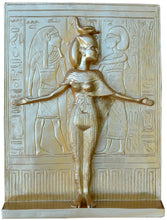 Load image into Gallery viewer, History Egyptian Serket protecting canopic vases Tomb Tut Artifact Sculpture Statue 16" www.Neo-Mfg.com Museum Replica