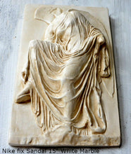 Load image into Gallery viewer, Roman Greek Nike from Acropolis Samothrace Wall Relief Winged Victory Sculpture Statue 15" Tall www.Neo-Mfg.com home decor