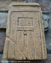 Load image into Gallery viewer, History Egyptian False Door Tomb Pepi-Ankh Iry Sculptural wall relief www.Neo-Mfg.com 9" j29