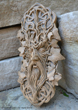 Load image into Gallery viewer, Nature Greenman Celtic Green man wall relief www.Neo-Mfg.com 10" j17