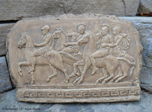 Load image into Gallery viewer, Roman Greek 4 horseman Artifact Carved Sculpture Statue www.Neo-Mfg.com 15"