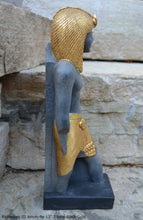 Load image into Gallery viewer, History Egyptian Ramesses Ramses III Standard-Bearer of Amun-Re Sculpture Statue 13" www.Neo-Mfg.com Museum Replica Grand size