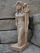 Load image into Gallery viewer, History Egyptian Ramesses Ramses III Standard-Bearer of Amun-Re Sculpture Statue 13" www.Neo-Mfg.com Museum Replica Grand size
