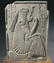 Load image into Gallery viewer, Egyptian Ramesses Ramses II child stele wall plaque Sculpture museum reproduction art 11" www.Neo-Mfg.com home decor