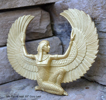 Load image into Gallery viewer, Egyptian Isis Figure wall Sculpture Statue plaque www.Neo-Mfg.com 10" home decor p5