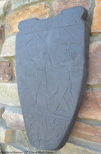 Load image into Gallery viewer, History Egyptian Palette of Narmer Sculptural wall relief www.Neo-Mfg.com 15"