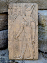 Load image into Gallery viewer, History Egyptian Horus Kom Ombo Temple Sculptural wall relief www.Neo-Mfg.com 11" e5