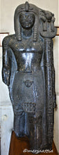 Load image into Gallery viewer, History Egyptian Ramesses Ramses III Standard-Bearer of Amun-Re Sculpture Statue 13" www.Neo-Mfg.com Museum Replica Grand size