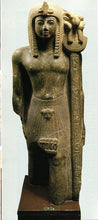 Load image into Gallery viewer, History Egyptian Ramesses Ramses III Standard-Bearer of Amun-Re Sculpture Statue 13" www.Neo-Mfg.com Museum Replica Grand size