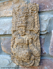Load image into Gallery viewer, History Aztec Mayan The Great Turtle P Stelae Quirigua 10" wall sculpture statue plaque www.NEO-MFG.com j11