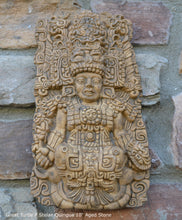 Load image into Gallery viewer, History Aztec Mayan The Great Turtle P Stelae Quirigua 10" wall sculpture statue plaque www.NEO-MFG.com j11