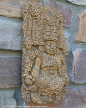 Load image into Gallery viewer, History Aztec Mayan The Great Turtle P Stelae Quirigua 10" wall sculpture statue plaque www.NEO-MFG.com j11