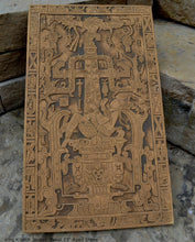Load image into Gallery viewer, History Aztec Mayan sarcophagus of king K’inich Janaab’ Pakal wall plaque art 23" www.Neo-Mfg.com Grand Size