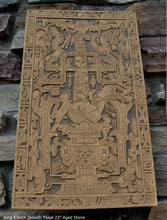 Load image into Gallery viewer, History Aztec Mayan sarcophagus of king K’inich Janaab’ Pakal wall plaque art 23" www.Neo-Mfg.com Grand Size