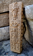 Load image into Gallery viewer, History Aztec Maya Stela P of Copan Artifact Carved Sun Stone Sculpture Statue 10" Tall www.Neo-Mfg.com
