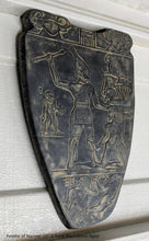 Load image into Gallery viewer, History Egyptian Palette of Narmer Sculptural wall relief www.Neo-Mfg.com 15"