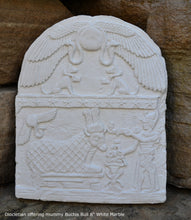 Load image into Gallery viewer, History Egyptian Diocletian offering mummy Buchis Bull Plaque Artifact Sculpture 8" www.Neo-Mfg.com Museum reproduction