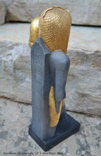 Load image into Gallery viewer, History Egyptian Ramesses Ramses III Standard-Bearer of Amun-Re Sculpture Statue 13" www.Neo-Mfg.com Museum Replica Grand size
