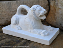 Load image into Gallery viewer, Assyrian Lion De Susa Suse weight Sculpture statue 7.5" www.Neo-Mfg.com Museum reproduction