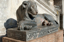 Load image into Gallery viewer, History Egyptian Lions of Nectanebo Statue Sculpture www.NEO-MFG.com 5.5"