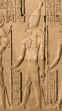 Load image into Gallery viewer, History Egyptian Horus Kom Ombo Temple Sculptural wall relief www.Neo-Mfg.com 11" e5