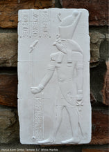 Load image into Gallery viewer, History Egyptian Horus Kom Ombo Temple Sculptural wall relief www.Neo-Mfg.com 11" e5