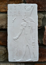 Load image into Gallery viewer, History Egyptian Horus Kom Ombo Temple Sculptural wall relief www.Neo-Mfg.com 11" e5