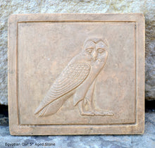 Load image into Gallery viewer, History Egyptian Owl Sculptural wall relief www.Neo-Mfg.com 5" k8