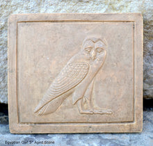 Load image into Gallery viewer, History Egyptian Owl Sculptural wall relief www.Neo-Mfg.com 5" k8