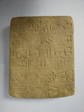 Load image into Gallery viewer, Historical Assyrian Akkadian Cuneiform Sculpture www.Neo-Mfg.com Mesopotamia 3.75" Tall C3