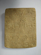 Load image into Gallery viewer, Historical Assyrian Akkadian Cuneiform Sculpture www.Neo-Mfg.com Mesopotamia 3.75" Tall C3