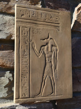 Load image into Gallery viewer, History Egyptian Anubis proffering life 12&quot; www.Neo-Mfg.com Museum reproduction a13
