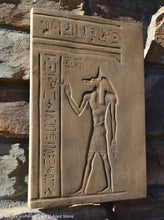 Load image into Gallery viewer, History Egyptian Anubis proffering life 12" www.Neo-Mfg.com Museum reproduction a13