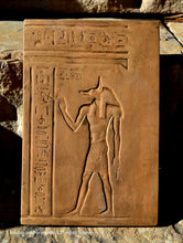 Load image into Gallery viewer, History Egyptian Anubis proffering life 12" www.Neo-Mfg.com Museum reproduction a13