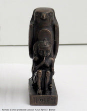 Load image into Gallery viewer, History Egyptian Ramses II child protected Colossal Hurun Tanis Artifact Sculpture 3" www.Neo-Mfg.com museum reproduction