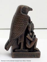 Load image into Gallery viewer, History Egyptian Ramses II child protected Colossal Hurun Tanis Artifact Sculpture 3" www.Neo-Mfg.com museum reproduction