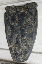 Load image into Gallery viewer, History Egyptian Palette of Narmer Sculptural wall relief www.Neo-Mfg.com 15"